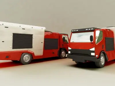 Special SCDF officers can tackle fires and medical emergencies 3D model