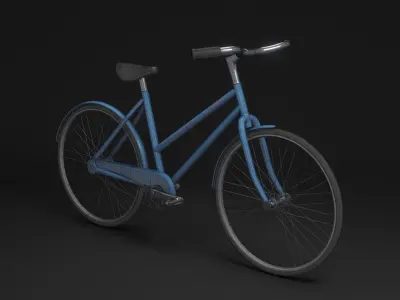 Retro Bike 3D model purchase