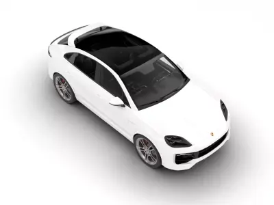 Porsche Turbo Coupe 2026 3d model 3D model
