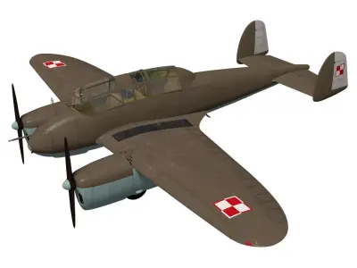 PWS-33 Wyzel 3D model