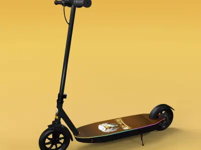 ELECTRIC SCOOTER 3D model 6