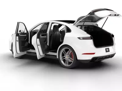 Porsche Turbo Coupe 2026 HQ 3d model 3D model