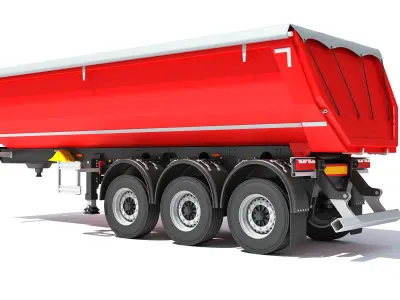 Farm Trailer 3D model buy