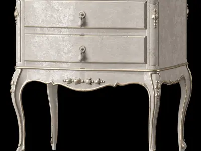 silvano grifoni nightstand  and dresser art 3650 3D model
