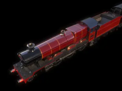 GWR 4900 Hall Class 3D 3D model