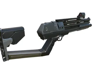 Laser 3d gun 3D model