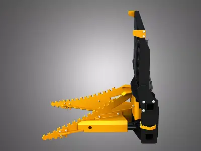Dominator Tree Pulle Compact Track Loader Attachment 3D model