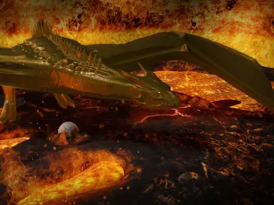 dragon Free 3D model get