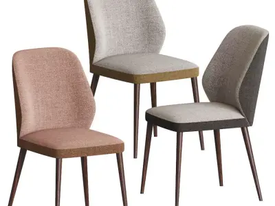 konyshev Emma Dining Chair 3D model