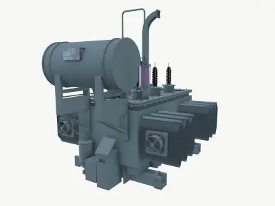 Industrial Transformer 3D model