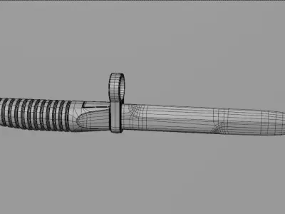 G3 Bayonet 3D model