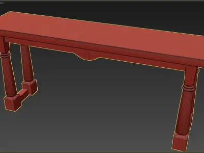 Medieval Rustic Low-poly 3D model