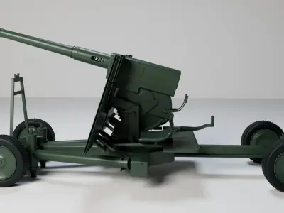 Cannon 3D model get