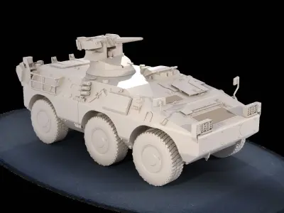 PUMA 6X6 3D print model