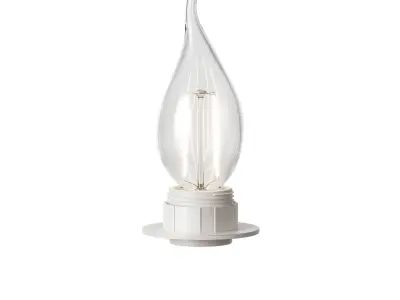 Bulb Set LED Halogen E14 3D model