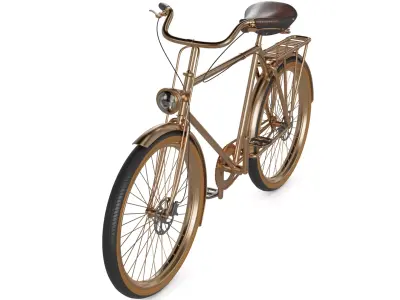 Touring Bike 3D model shop