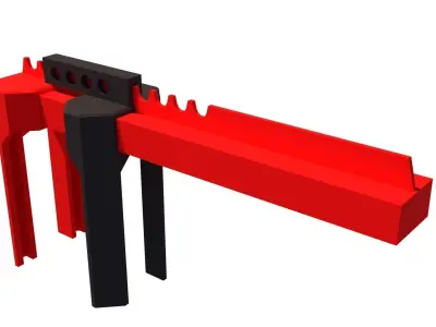 ball valve lockout Free 3D model