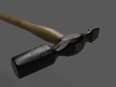 Pin Hammer 3D model