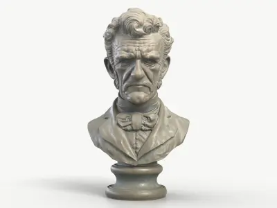 Classical Bust 003 3D model