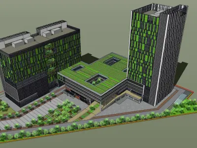 Sketchup Building 264 3D model
