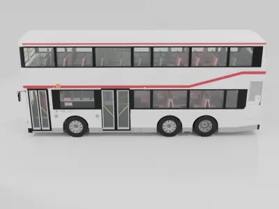 Dennis Dragon Bus 3D model