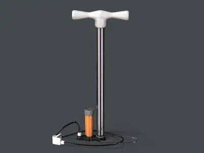 Hand Air Pump Low-poly 3D model buy