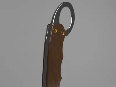 Simple Knive Free low-poly 3D model
