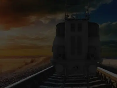 Electric Locomotive 3D model purchase