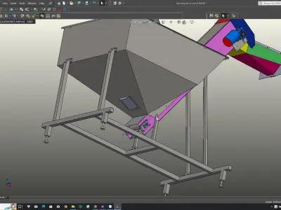 Hopper Converyor 3D model