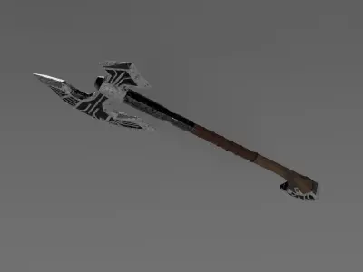 Fantasy Axe 3D model buy