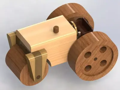 Steam Roller 3D print model
