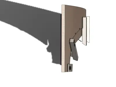 Gage Aplicacao Vedacao Vidro Front Glass Sealing Application 3D model