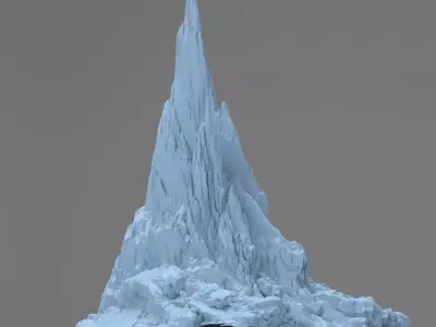 Cliff Archway Spikes 4  3D model