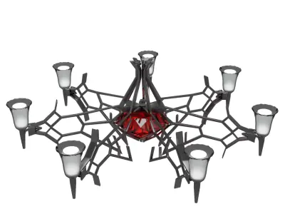 chandelier Free 3D model