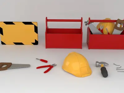Tool Box  3D model