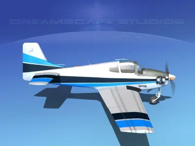 Johnston A-51A V03 3D model