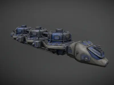 Cargo-Ship-Type-3 spaceship 3D model