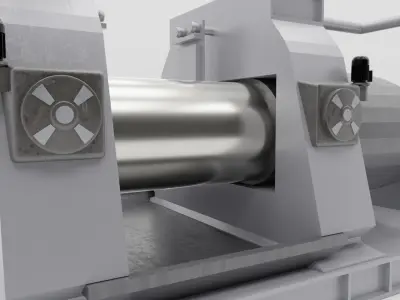 openMill MixingMill Machine 3D model