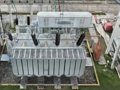 220kV Electrical power substation Gaussian splatting 3D model