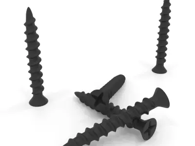 Screw screws 3D model