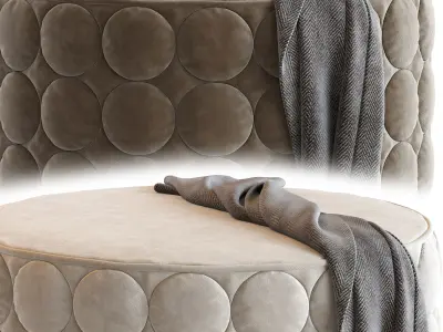 Pouf Velletri 3D model