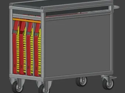 Rollwaegen 3D model