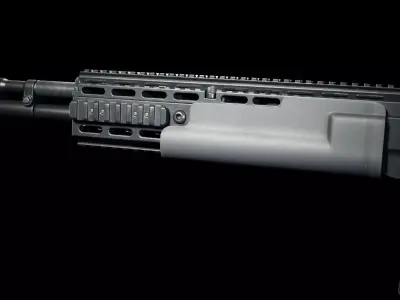 PBR - M14 EBR Rifle  - Game-Ready 3D Asset Low-poly 3D model