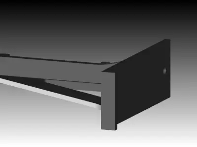 Wall Bracket II Free 3D model