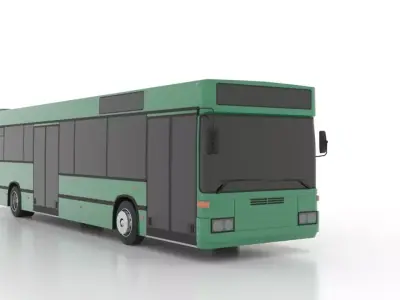 Mercedes-Benz O405N2 Low Low-poly 3D model