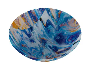 Bowl in Diffrent Pattren 3D model