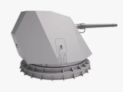 Otobreda 127-64 LW 3D model