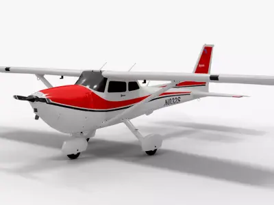 Plane 09 3D model