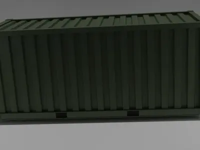 Container 3D model