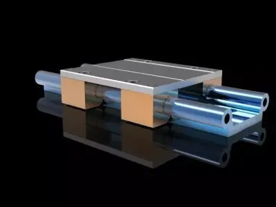 Guida Lineare CNC 3D model